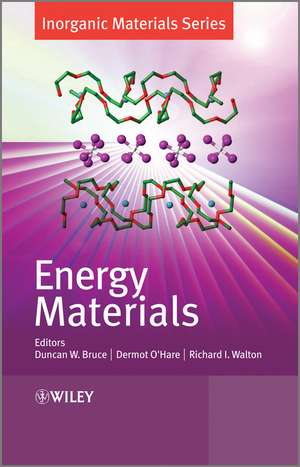 Energy Materials de DW Bruce