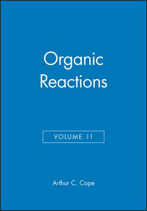 Organic Reactions V11 de A Cope