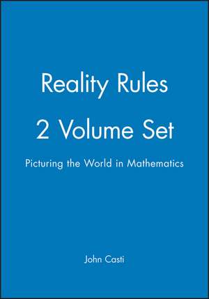Reality Rules, Set de John Casti