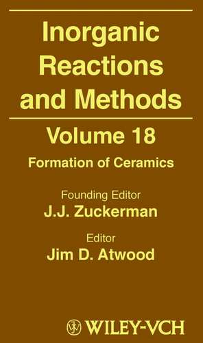 Inorganic Reactions and Methods V18 de JJ Zuckerman