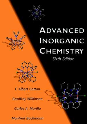 Advanced Inorganic Chemistry 6e de FA Cotton