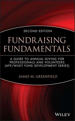 Fundraising Fundamentals 2e de Greenfield