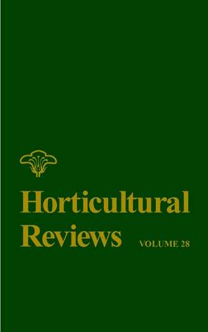 Horticultural Reviews V28 de J Janick