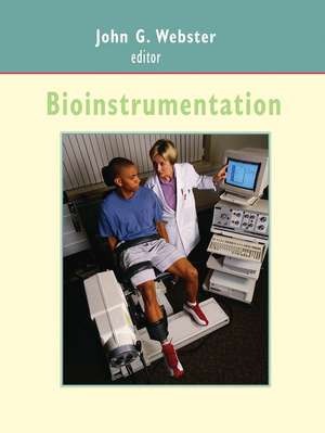 Bioinstrumentation de JG Webster