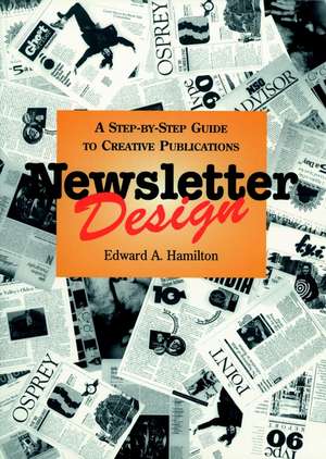 Newsletter Design de EA Hamilton