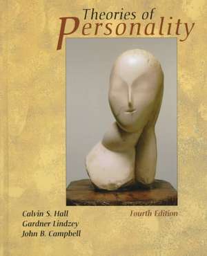 Theories of Personality 4e de CS Hall