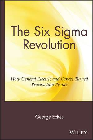 The Six Sigma Revolution – How General Electric and Others Turned Process Into Profits de G Eckes