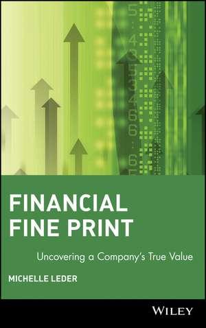 Financial Fine Print de Michelle Leder