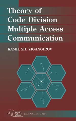 Theory of Code Division Multiple Access Communication de KS Zigangirov