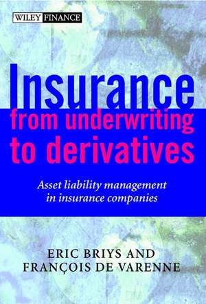 Insurance de Eric Briys