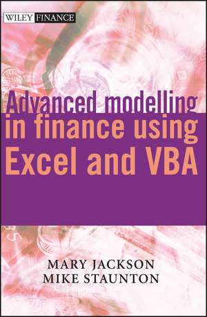 Advanced Modelling in Finance Using Excel and VBA: The Wiley Finance Series de M. Jackson