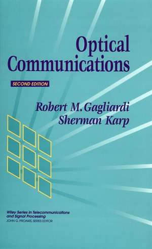 Optical Communication 2e de R M Gagliardi