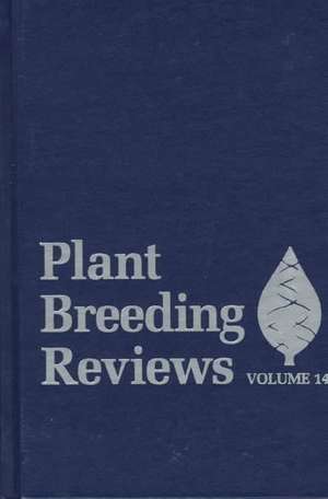 Plant Breeding Reviews, Vol. 14 de J Janick