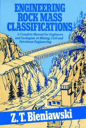 Rock Mass Classifications de Bieniawski