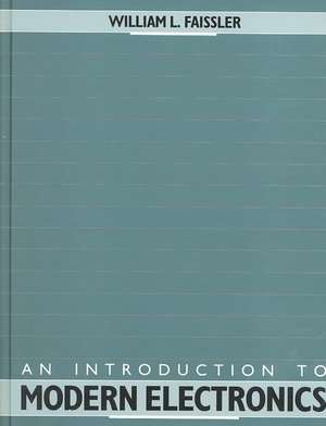 Faissler, W: Introduction to Modern Electronics