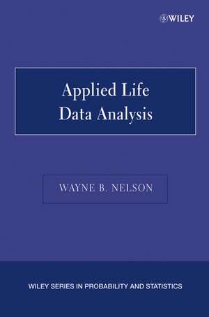 Applied Life Data Analysis P de Nelson