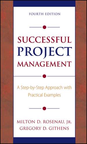 Successful Project Management de Milton D Rosenau