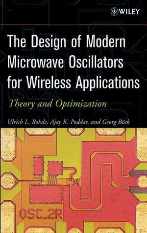 Microwave Oscillators de Rohde