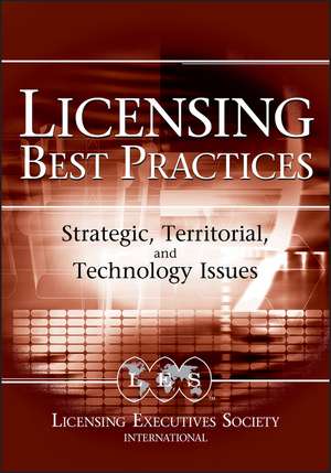Licensing Best Practices de Robert Goldscheider