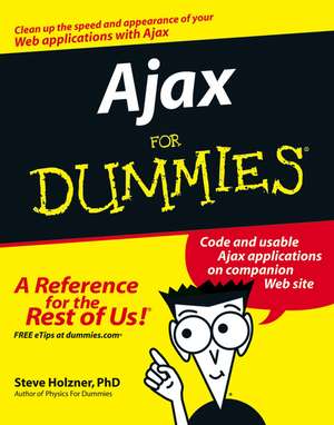 Ajax for Dummies de S. Holzner