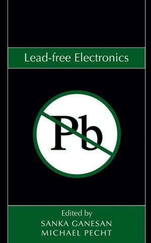 Lead–free Electronics de MG Ganesan