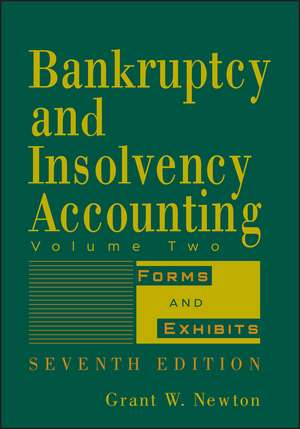 Bankruptcy and Insolvency Accounting 7e V 2 de GW Newton