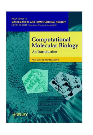 Computational Molecular Biology – An Introduction de P Clote