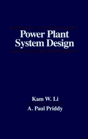 Power Plant System Design de KW Li