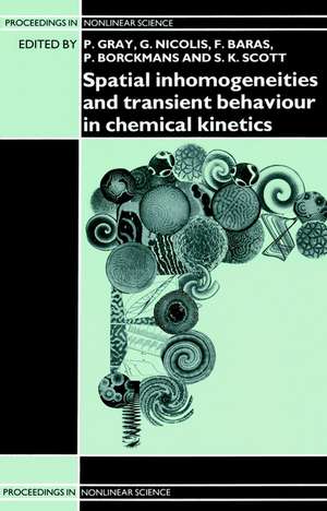 Spatial Inhomogeneities & Transient Behaviour in Chemical Kinetics de P Gray