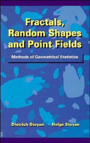 Fractals, Random Shapes & Point Fields – Methods of Geometrical Statistics de D Stoyan