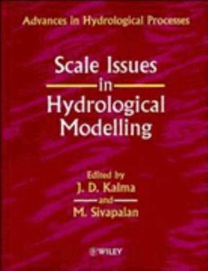 Scale Issues in Hydrological Modelling de JD Kalma