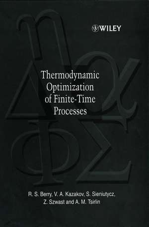 Thermodynamic Optimization Finite-Time de Berry
