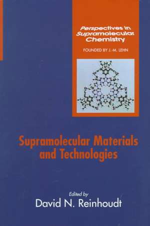 Supramolecular Materials and Technologies V 4 de DN Reinhoudt