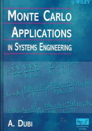Monte Carlo Appl in Systems Engineering de Dubi