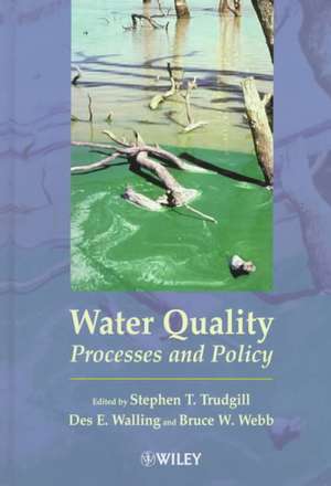 Water Quality de Stephen T Trudgill