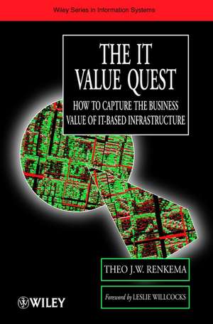 The IT Value Quest – How to Capture the Business Value of IT–Based Infrastructure de TJW Renkema