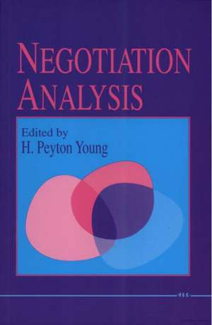 Negotiation Analysis de H. Peyton Young