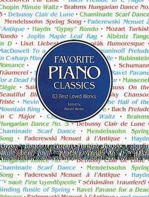 Favorite Piano Classics de Ronald Herder