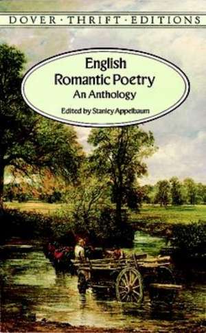 English Romantic Poetry: An Anthology de Dover Thrift Editions