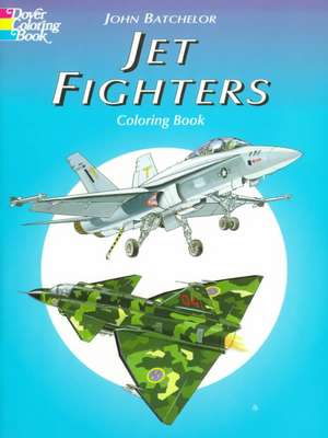 Jet Fighters Coloring Book de John Batchelor