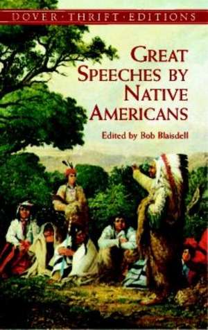 Great Speeches by Native Americans de Dover Thrift Editions