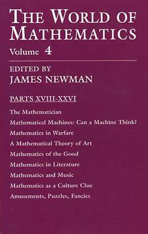 The World of Mathematics, Vol. 4 de Mathematics