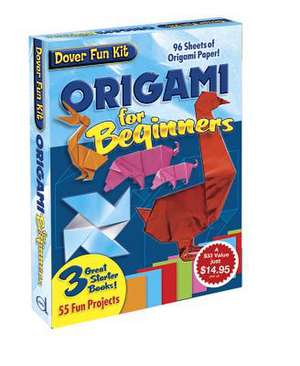 Origami Fun Kit for Beginners [With Starter BooksWith Origami Paper]: Methods and Applications de Dover