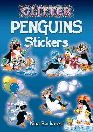 Glitter Penguins Stickers de Nina Barbaresi