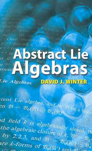 Abstract Lie Algebras de David J. Winter