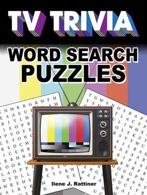 TV Trivia Word Search Puzzles de Ilene J Rattiner