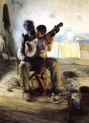 The Banjo Lesson Notebook de Henry Ossawa Tanner