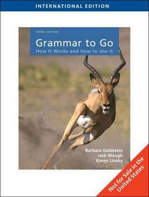 Grammar to Go de Barbara Goldstein