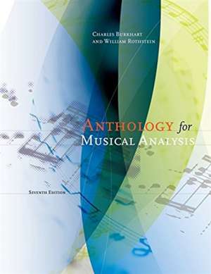 Anthology for Musical Analysis de Charles Burkhart