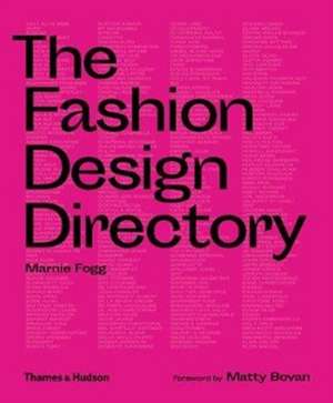 The Fashion Design Directory de Marnie Fogg